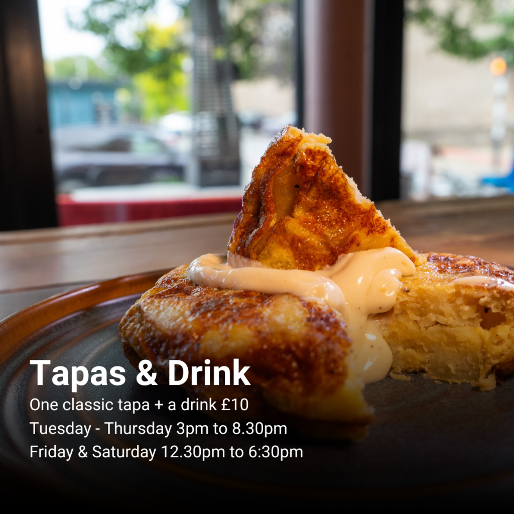 tapas and drink hour